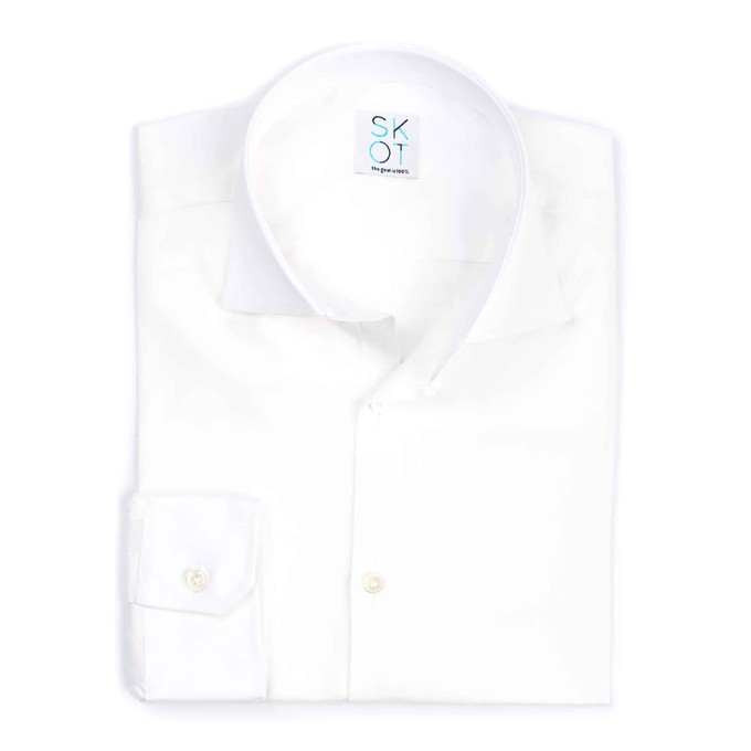 Overhemd - Slim Fit - Serious White (Laatste voorraad) from SKOT