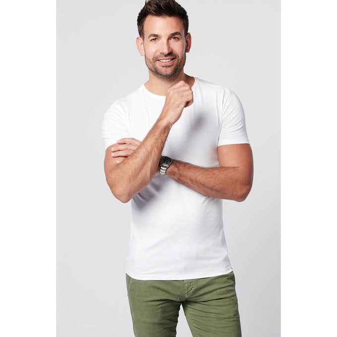 T-shirt - Ronde Hals 2-pack - Wit from SKOT