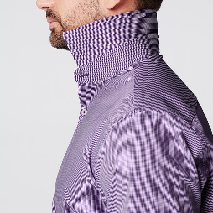 Overhemd - Slim Fit - Checkered Purple from SKOT