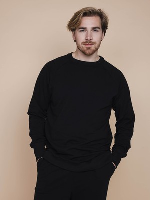 Slow Black Sweater Heren from SNURK