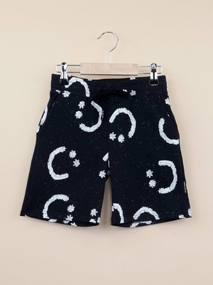 Smiles Black Shorts Kids from SNURK