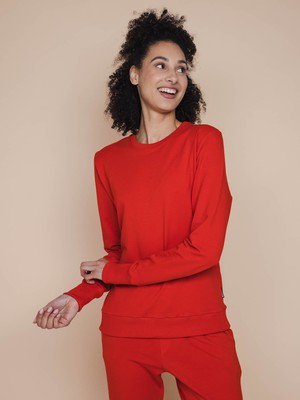 Slow Red Sweater en Broek set Dames from SNURK