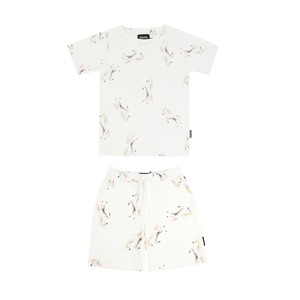 Unicorn T-shirt en Shorts set Kids from SNURK
