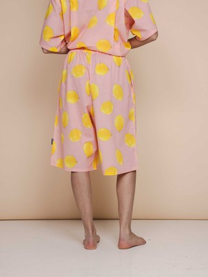 Lemon Wide-Leg Shorts Dames from SNURK