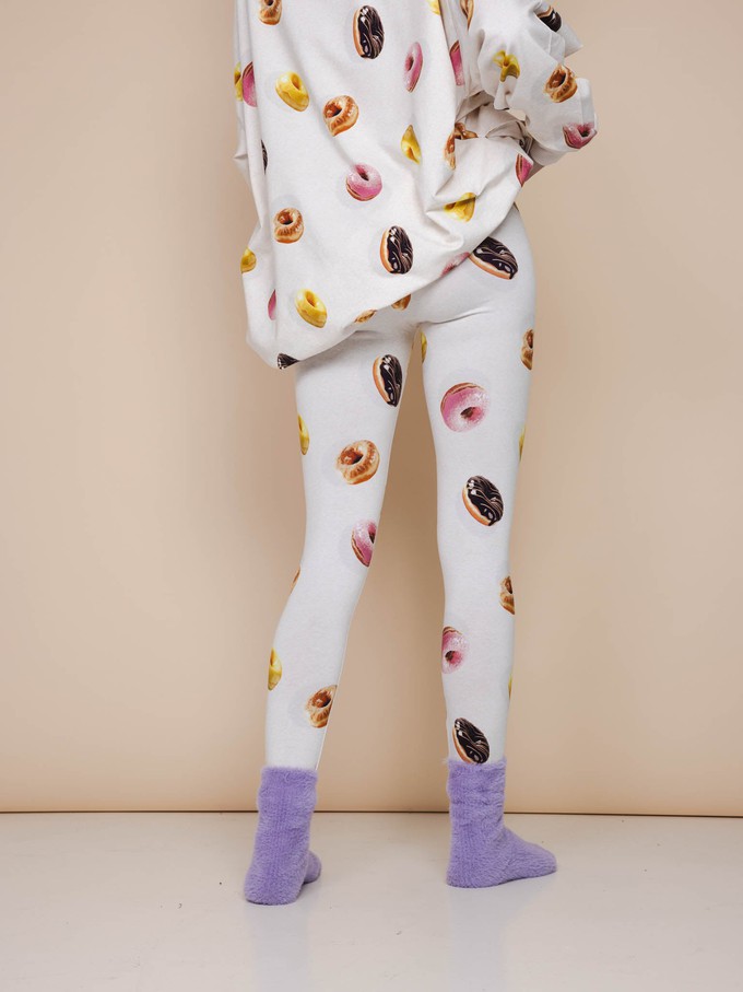 Donuts Sweater Dress en Legging set Dames from SNURK