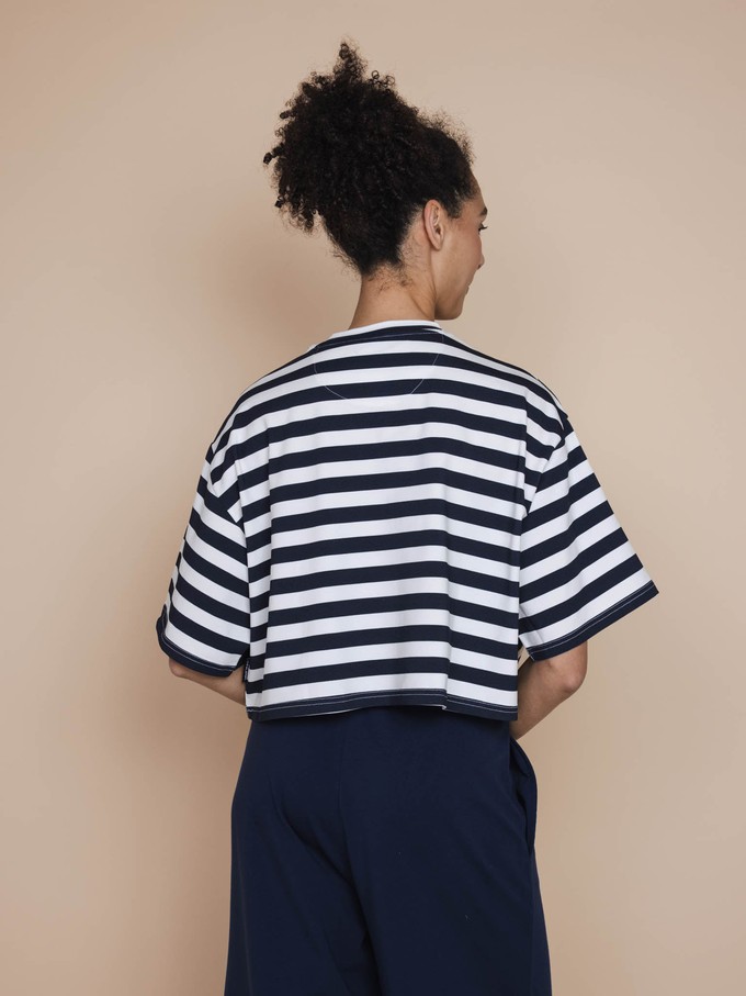 Pierre Cropped T-shirt Dames from SNURK