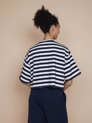 Pierre Cropped T-shirt Dames from SNURK
