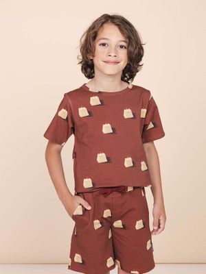Sandy Castles T-shirt en Korte broek set Kinderen from SNURK