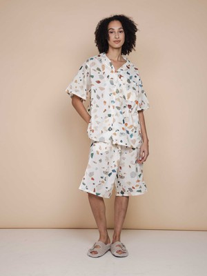 Terrazzo Button Up set Dames from SNURK