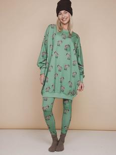 Donkeys Sweater Dress en Legging set Dames via SNURK