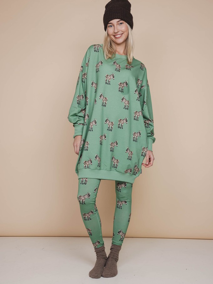 Donkeys Sweater Dress en Legging set Dames from SNURK