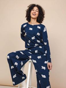 Counting Sheep T-shirt lange mouwen Dames via SNURK