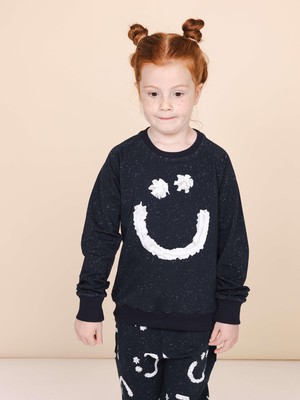 Smiles Black Sweater en Broek set Kinderen from SNURK