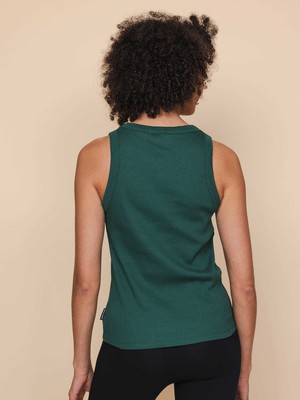 Forest Green Tanktop Dames from SNURK