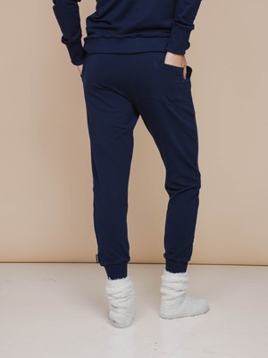 Slow Navy Sweater en Broek set Dames from SNURK