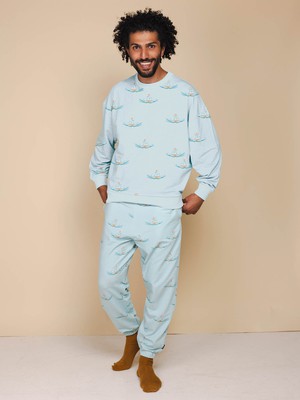 Indische Waterlelies Sweater en Broek set Unisex from SNURK