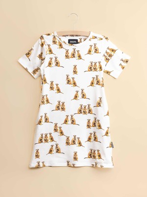 Meerkats T-shirt Dress Kids from SNURK