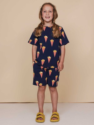 Fries Navy Shorts Kids from SNURK