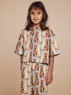 Bowie Cropped T-Shirt Kids via SNURK