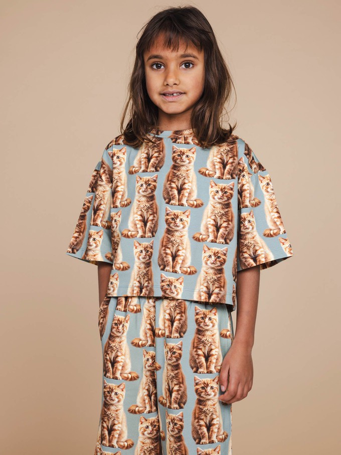 Bowie Cropped T-Shirt Kids from SNURK
