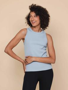 Grey Tanktop Dames via SNURK