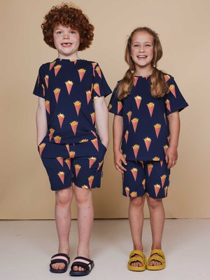 Fries Navy Shorts Kids from SNURK
