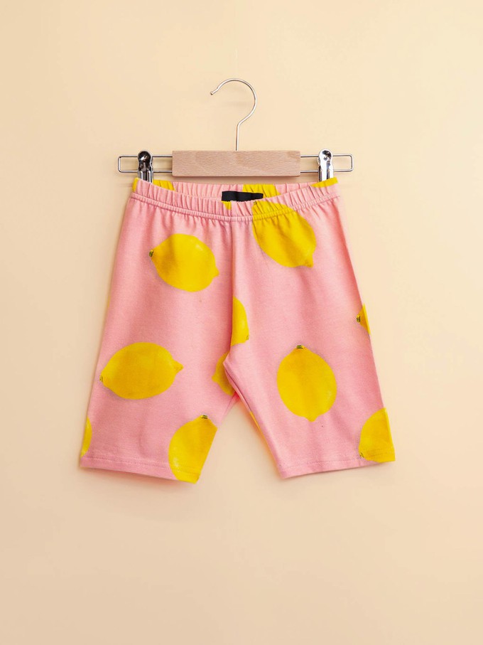 Lemon T-shirt en Bikershorts set Kids from SNURK