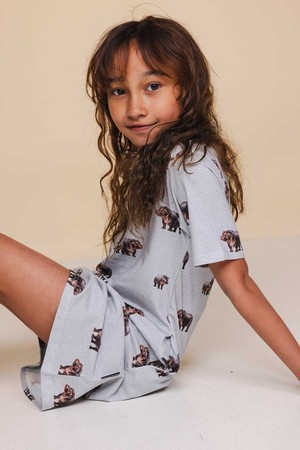 Hippos T-shirt Dress Kids from SNURK