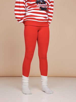 Coral Red Legging Kids from SNURK