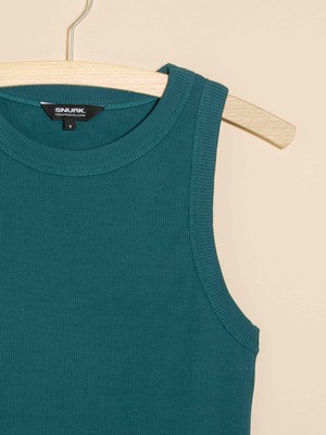 Petrol Tanktop Dames from SNURK