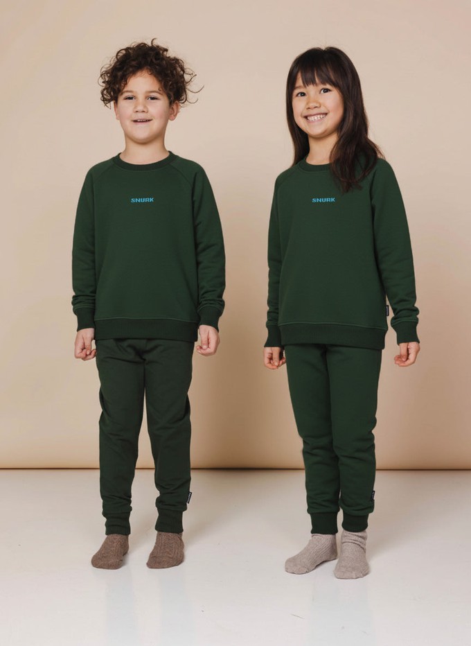 Dark Green Sweater Kids from SNURK