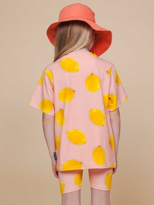 Lemon T-shirt en Bikershorts set Kids from SNURK