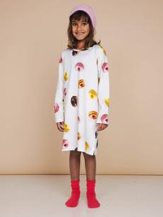 Donuts Long Sleeve Dress Kids via SNURK
