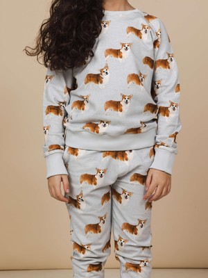 Corgi Time Sweater en Broek set Kids from SNURK