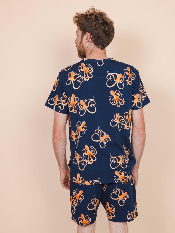 Octopus T-shirt en Korte Broek set Heren from SNURK