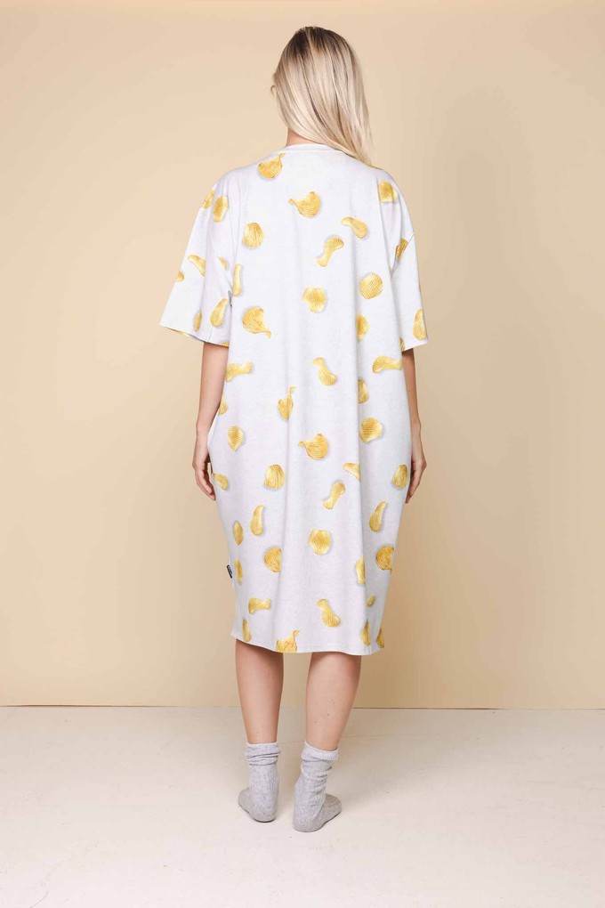 Chips Relaxed Tee Dress Dames from SNURK