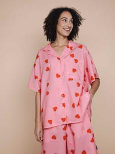 Lollipop Love Button Up Blouse Dames via SNURK