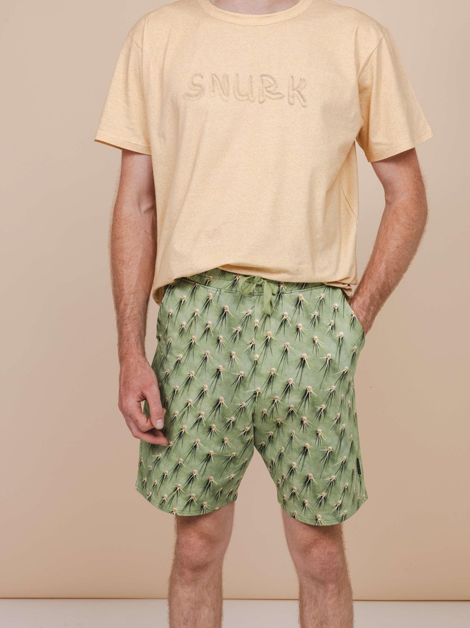 Cozy Cactus Shorts Heren from SNURK