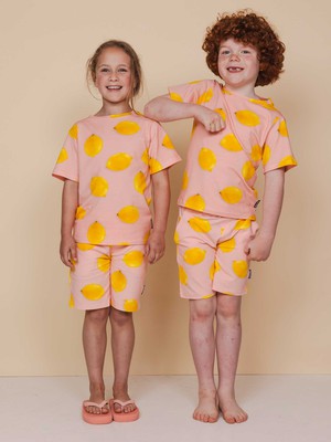 Lemon T-shirt en Shorts set Kids from SNURK