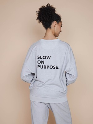 Slow Grey Sweater en Broek set Unisex from SNURK