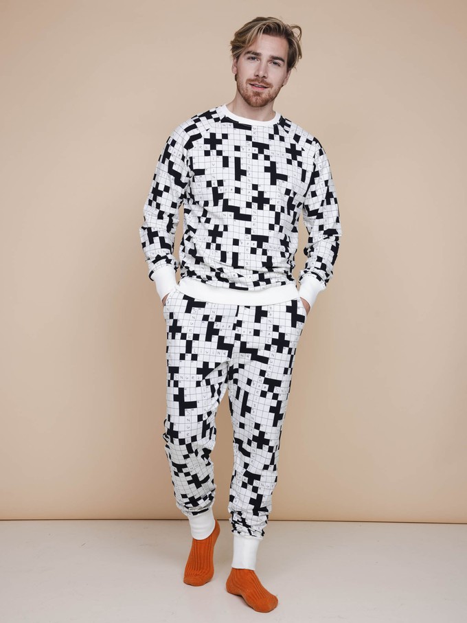 Crossword Sweater en Broek set Heren from SNURK