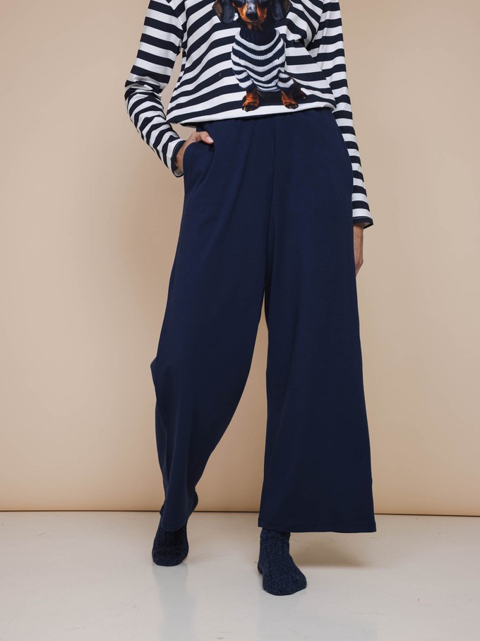 Pierre Cropped T-Shirt en Wijde broek set Dames from SNURK