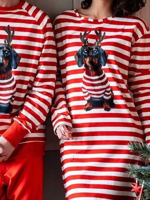 Pierre Xmas Long Sleeve Dress Dames from SNURK