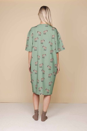 Donkeys Relaxed Tee Dress Dames from SNURK