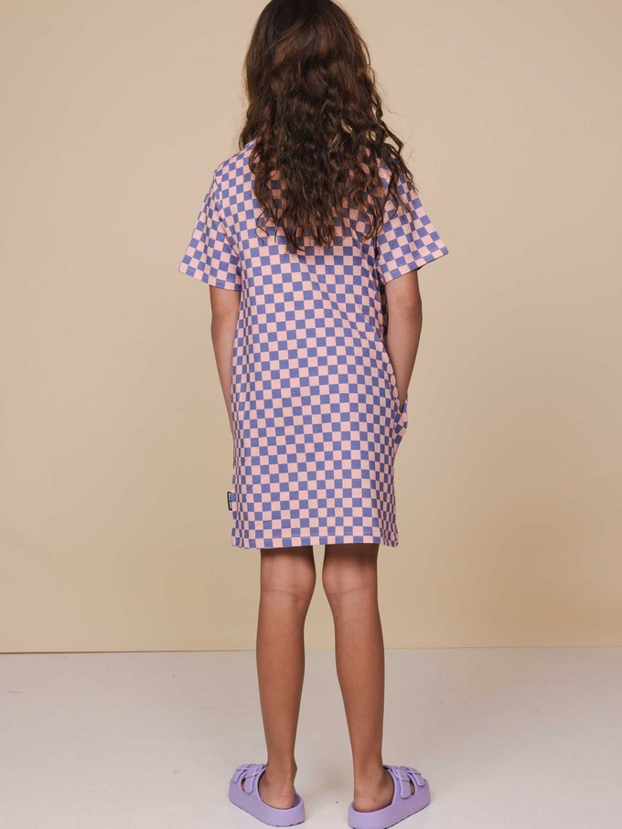 Check T-shirt Dress Kids from SNURK