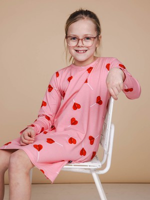 Lollipop Love Long Sleeve Dress Kids from SNURK