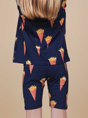 Fries Navy Bikershorts Kids from SNURK
