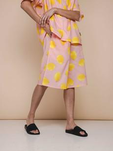 Lemon Wide-Leg Shorts Dames via SNURK
