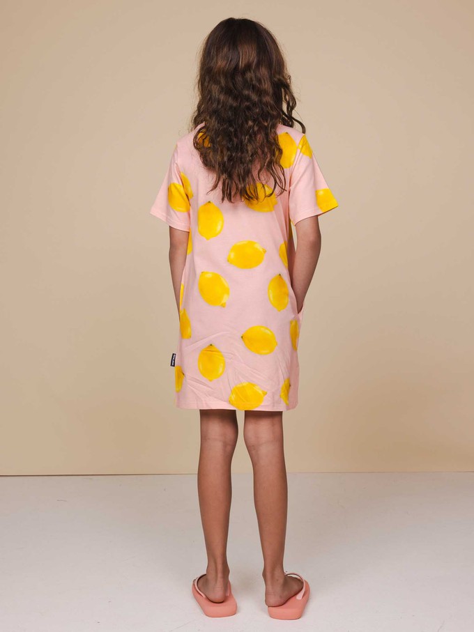 Lemon T-shirt Dress Kids from SNURK