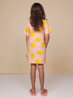 Lemon T-shirt Dress Kids from SNURK
